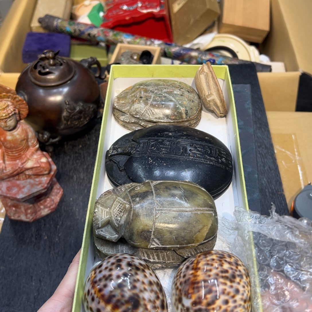 ****石材中古工艺品摆件