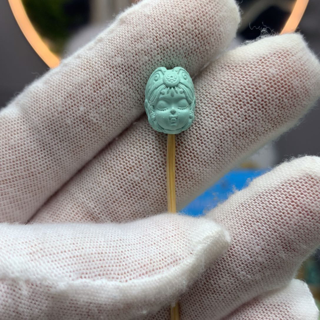 绿松石挂件未镶嵌