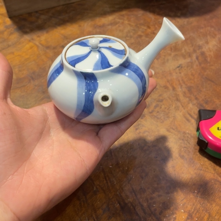 陶瓷小六古美术工艺品