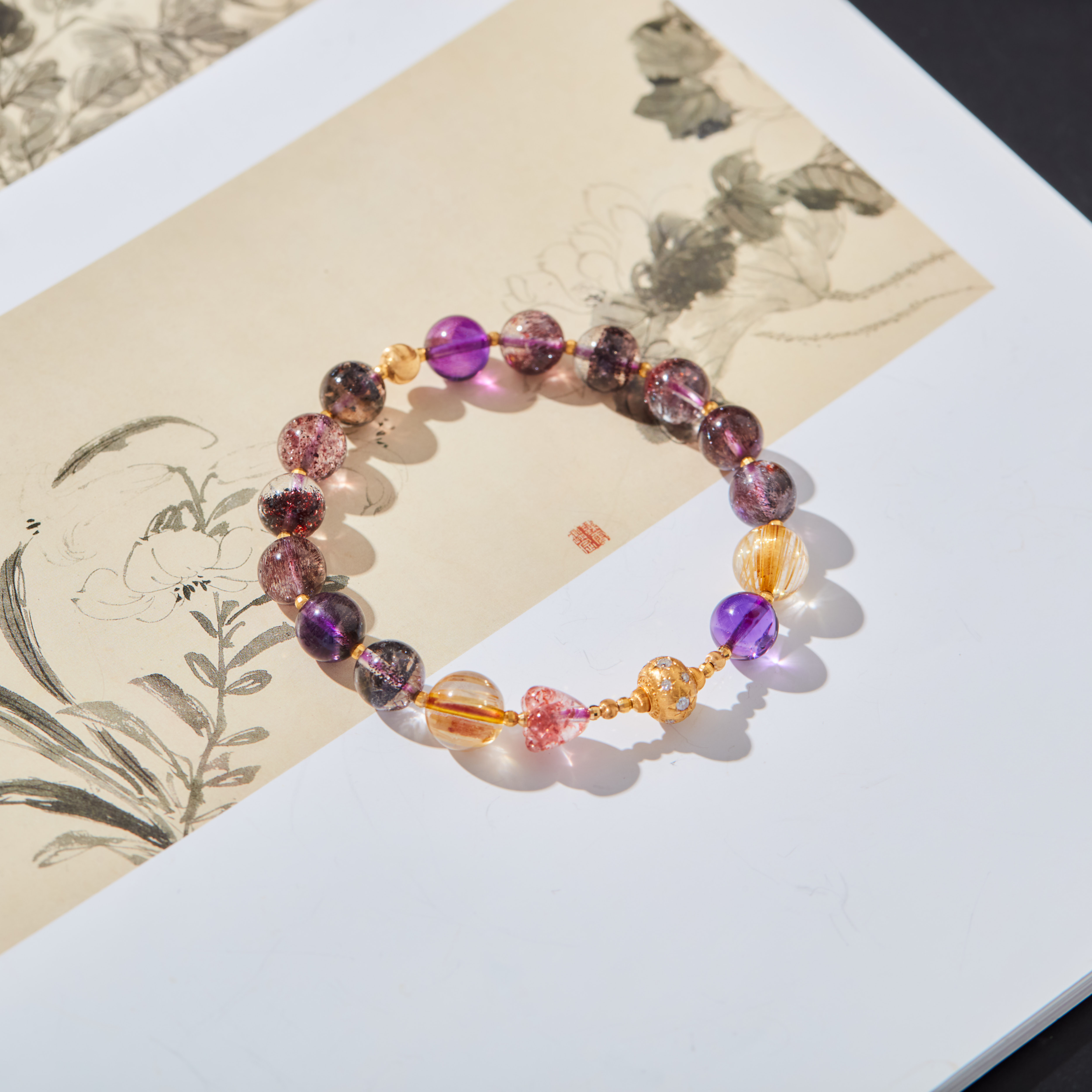 【云上雅岚】灵雾 | 18K超七单圈手串多样性发一#XYGD273274-C