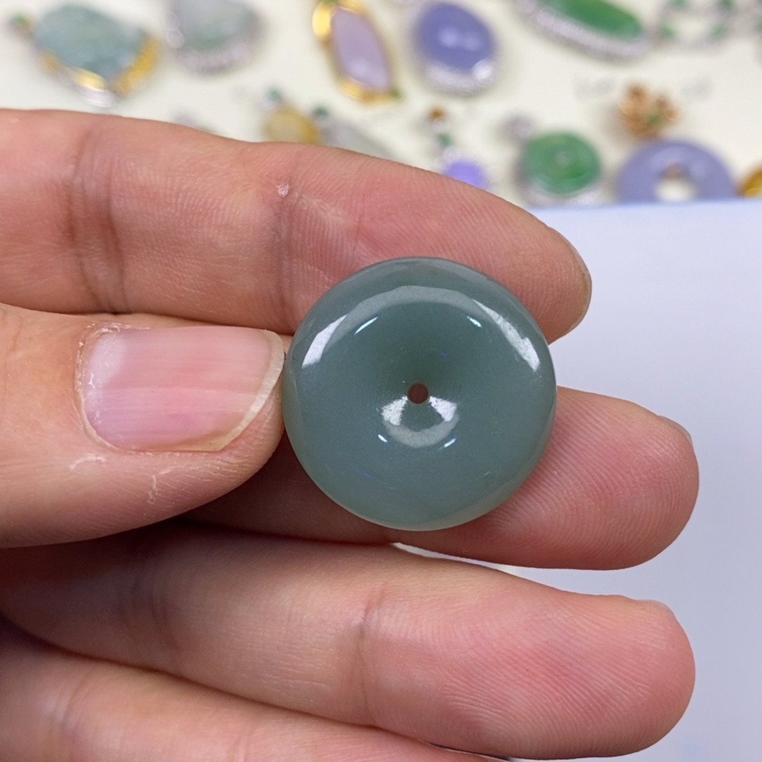 定制翡翠未镶嵌天然缅甸翡翠A货漏个