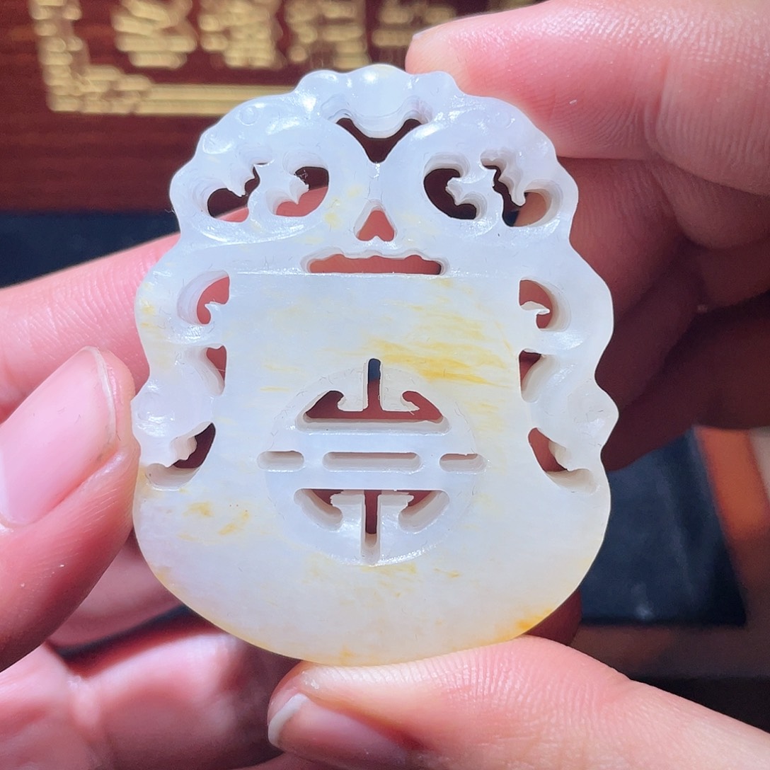 和田玉颈饰未镶嵌A7