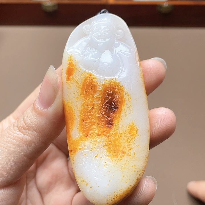 和田玉挂件未镶嵌F