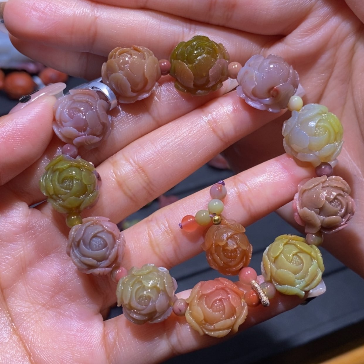 【闪购商品】玛瑙/玉髓手串未镶嵌盐源玛瑙