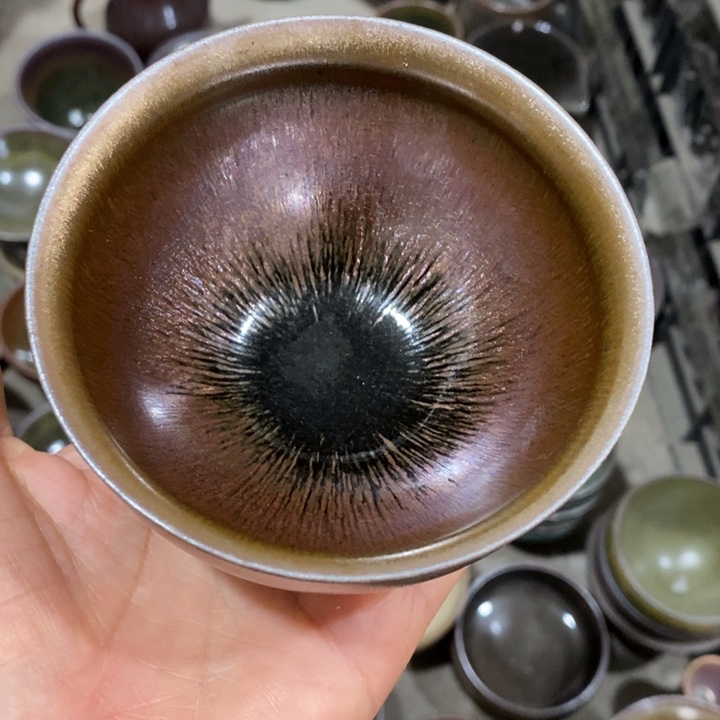 茶盏建阳建盏微瑕将军