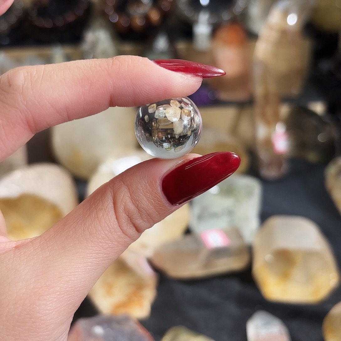 未镶嵌手链水晶单珠