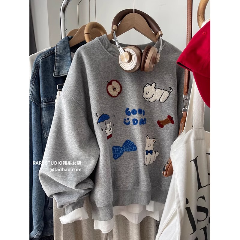 艺文家-原单外贸加绒卫衣