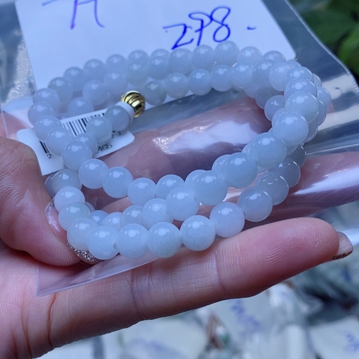 定制翡翠未镶嵌珠串