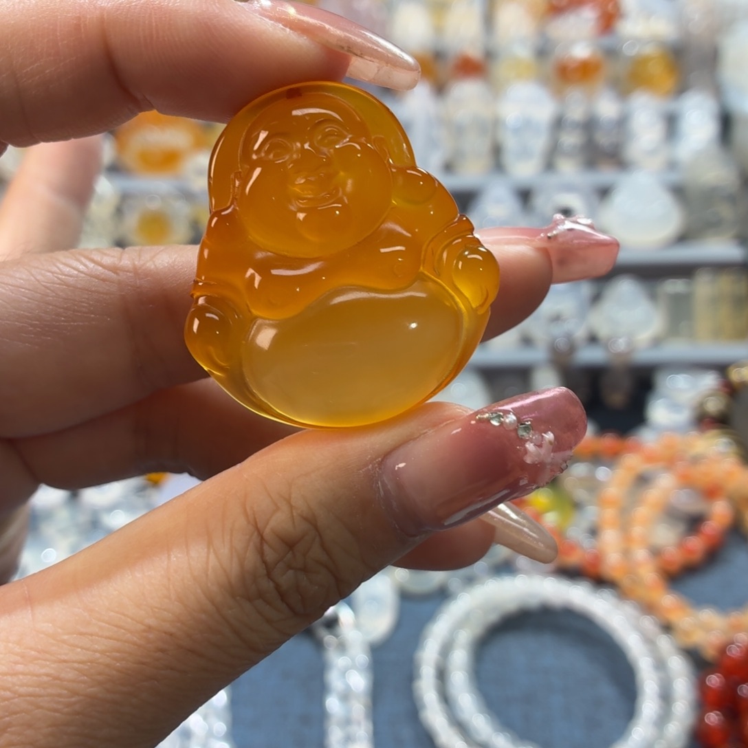 玛瑙/玉髓未镶嵌吊坠(不含链)