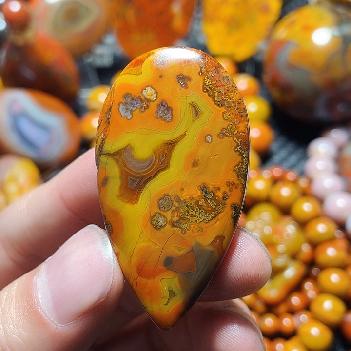 玛瑙/玉髓玛瑙未镶嵌空*