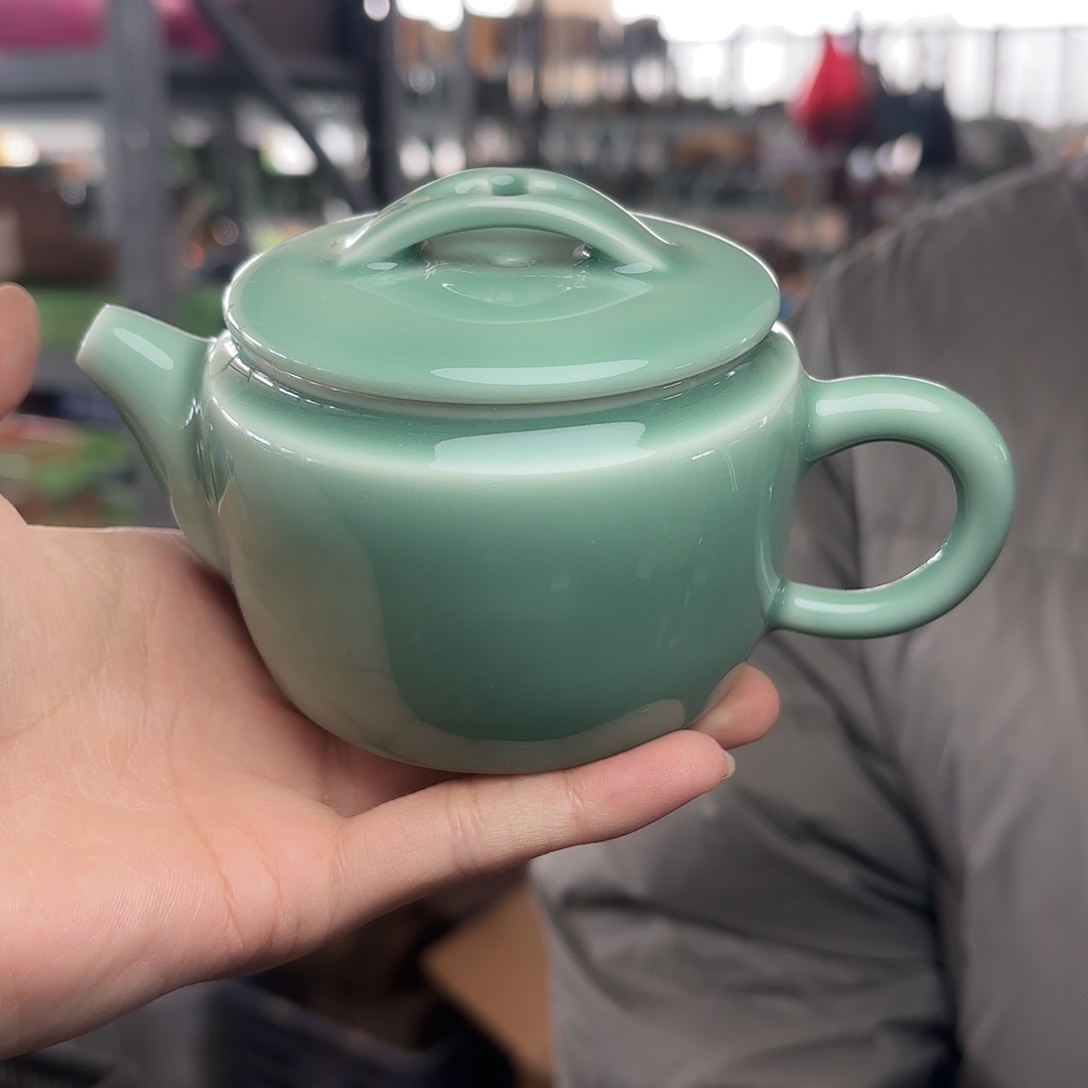 龙泉云间青瓷小米茶器