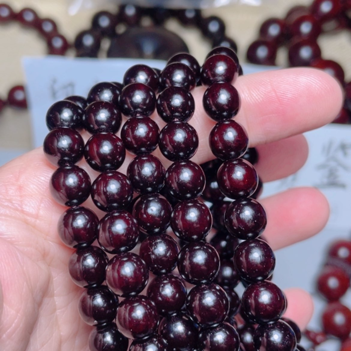 【闪购商品】小叶紫檀手串/手链0.8x108