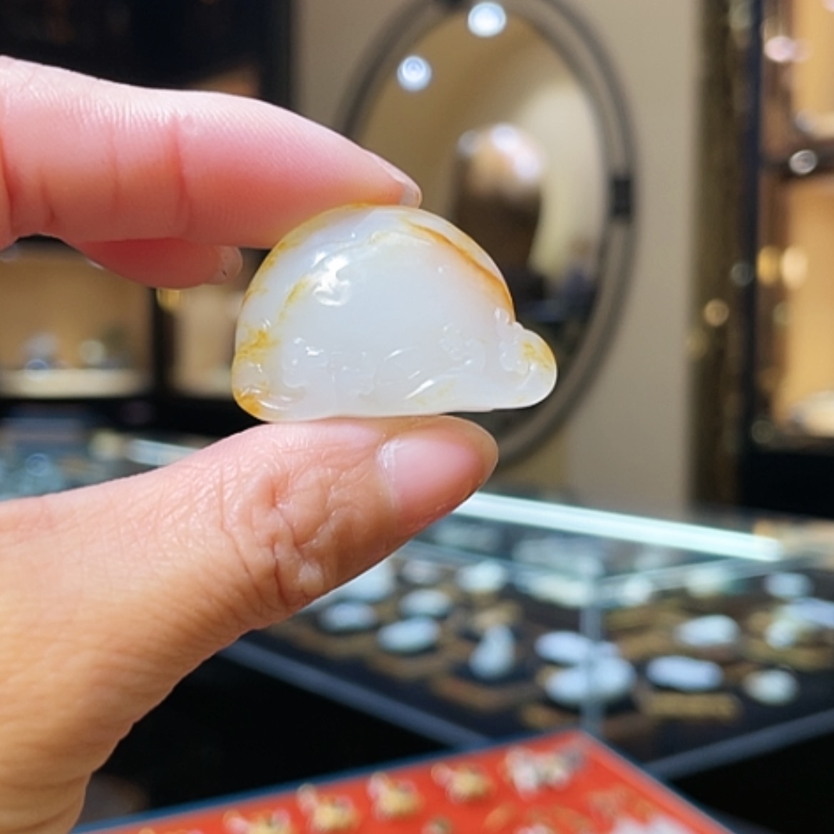 【闪购商品】和田玉颈饰未镶嵌旭日东升