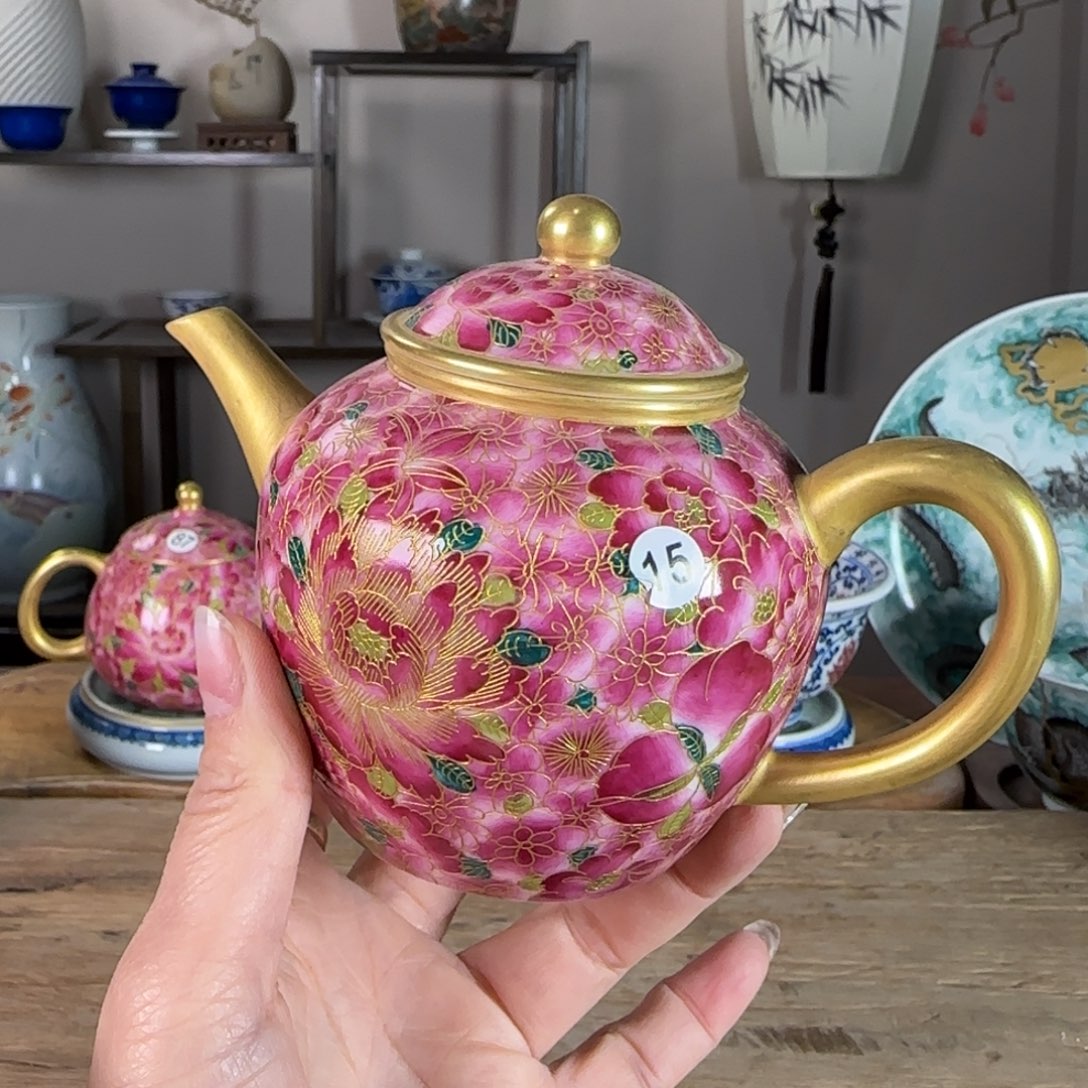 杯景德镇陶瓷柴烧多人