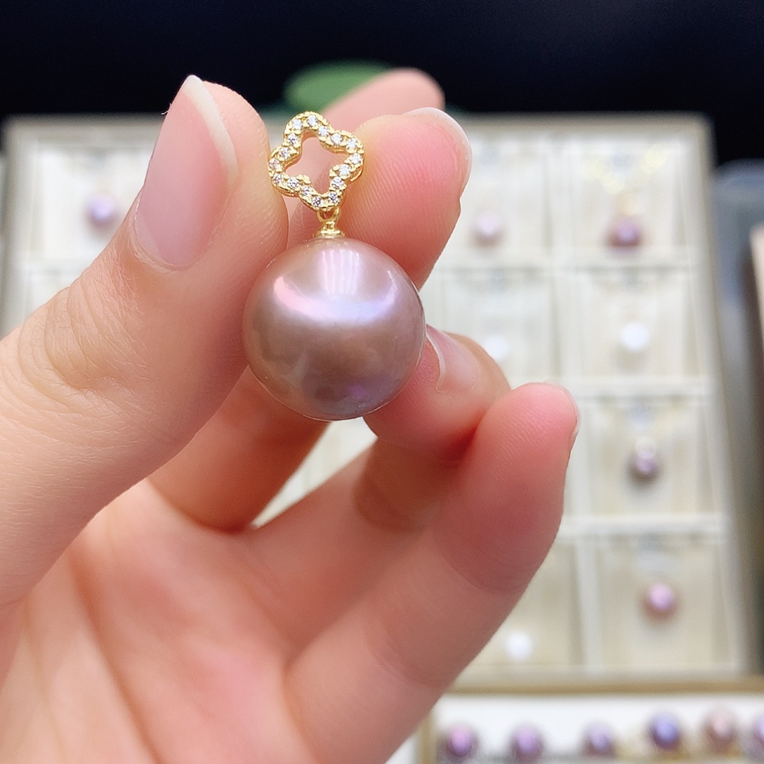 淡水珍珠颈饰合金