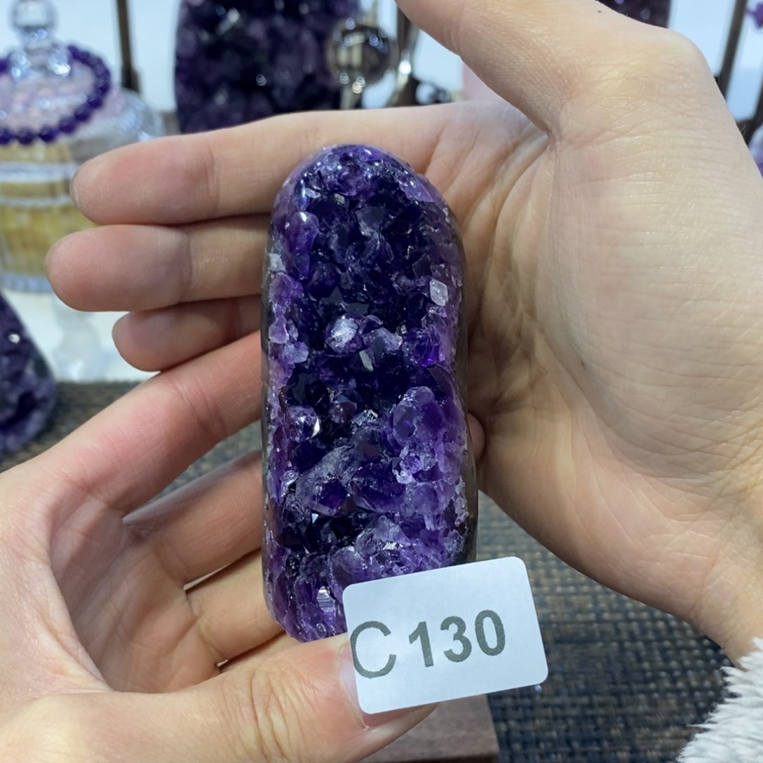 紫晶摆件摆件未镶嵌