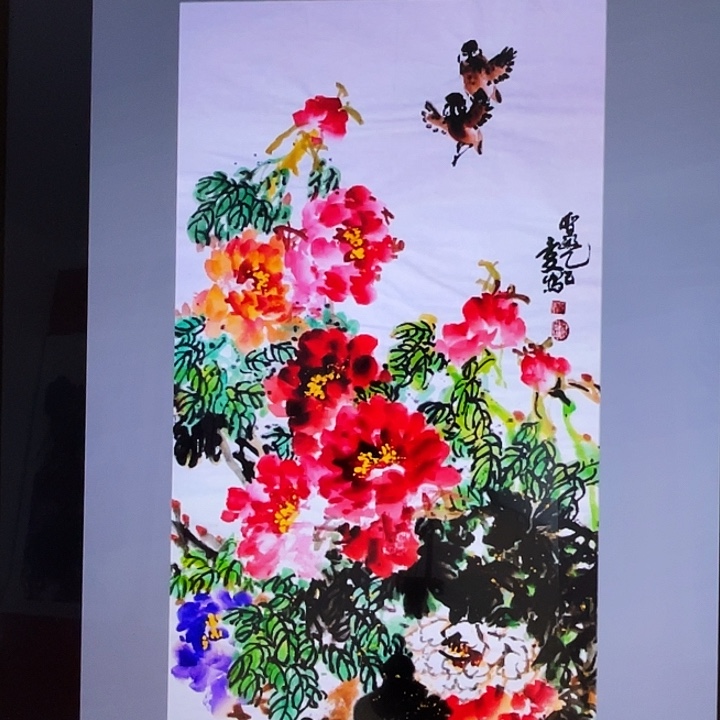 国画张圣敏先生纯手绘作品