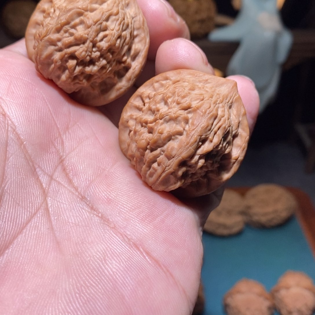 文玩核桃吊坠七步沟公子帽37