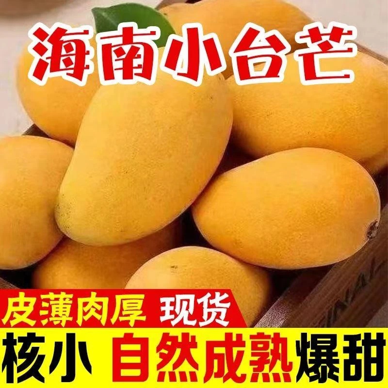 F海南小台芒新鲜小台芒当季水果现摘芒果时令水果芒果