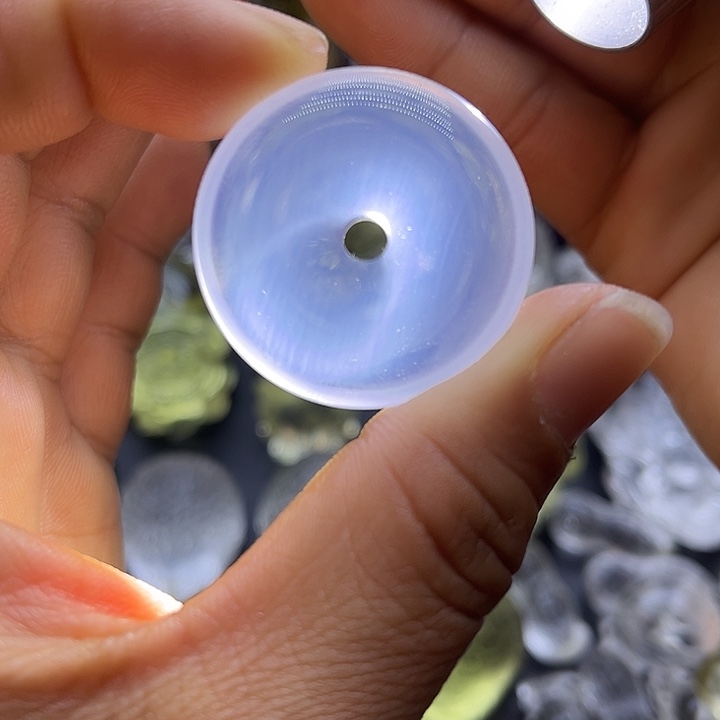 水晶摆件未镶嵌吊坠