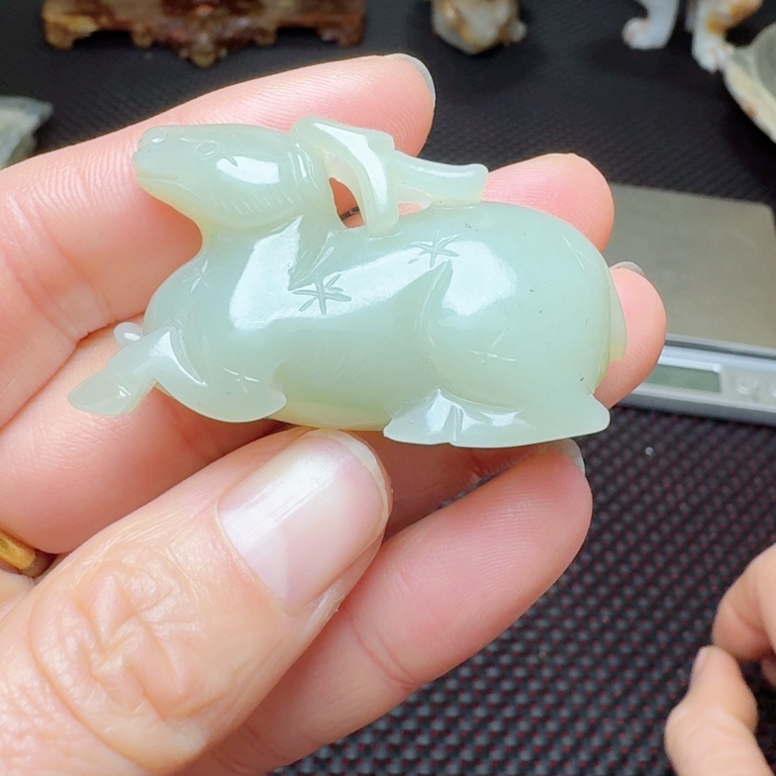 和田玉挂件未镶嵌