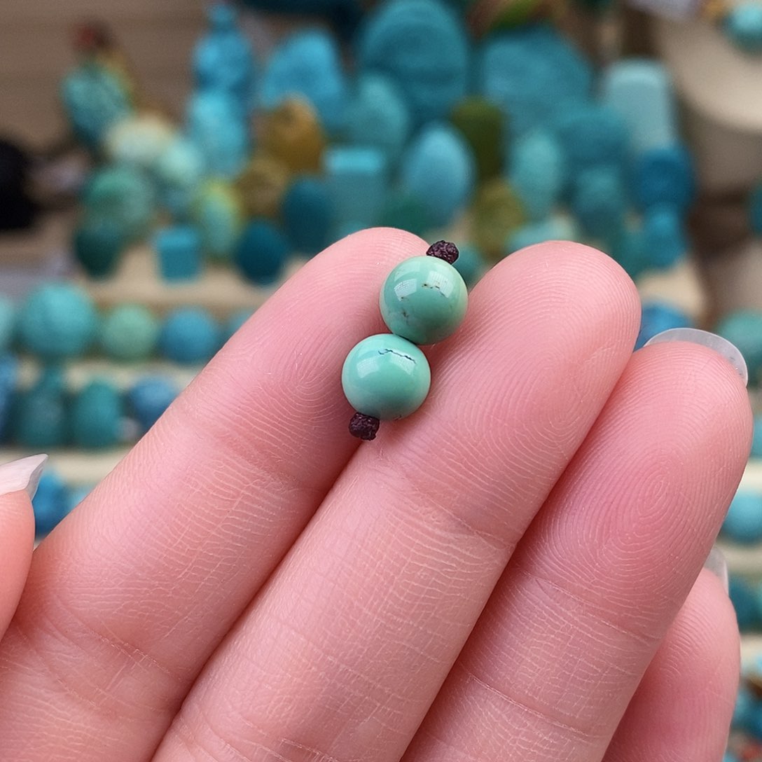 绿松石珠宝奇石未镶嵌