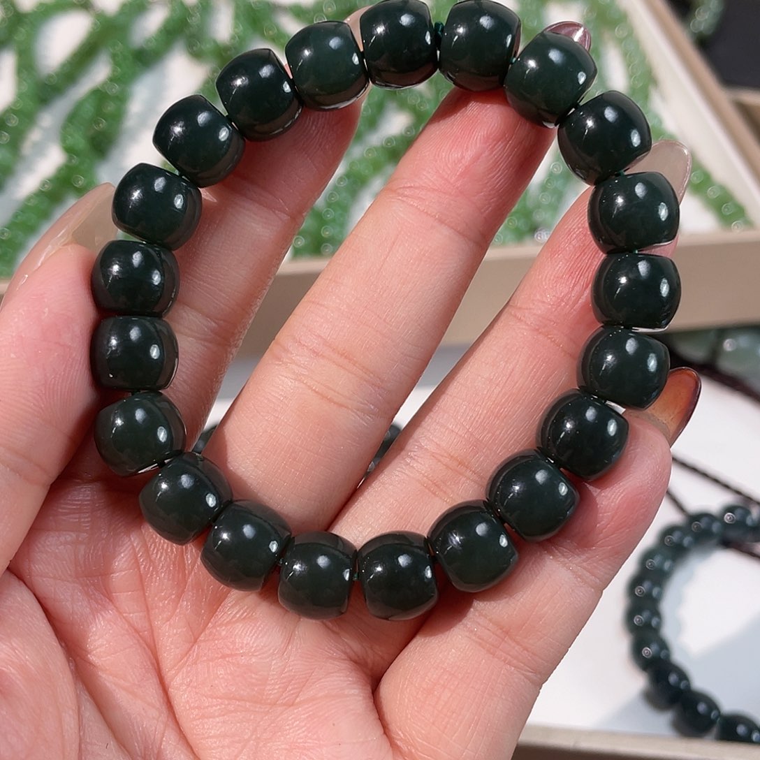 和田玉手链未镶嵌