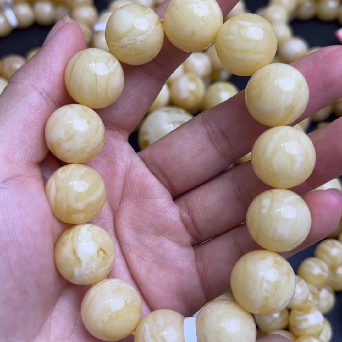 裸石琥珀未镶嵌尺寸16