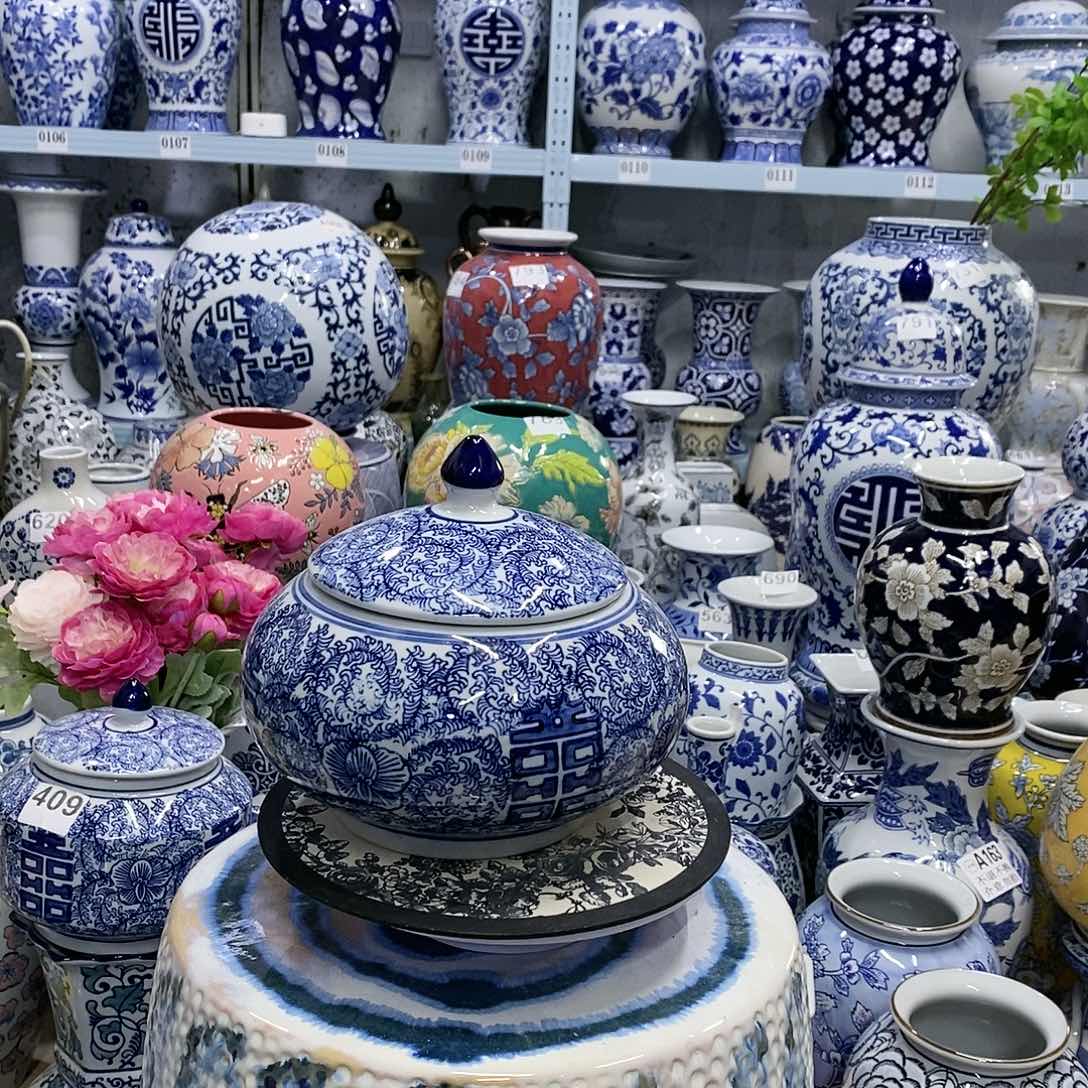 【闪购商品】摆件双喜猪油罐瓷器………………………………