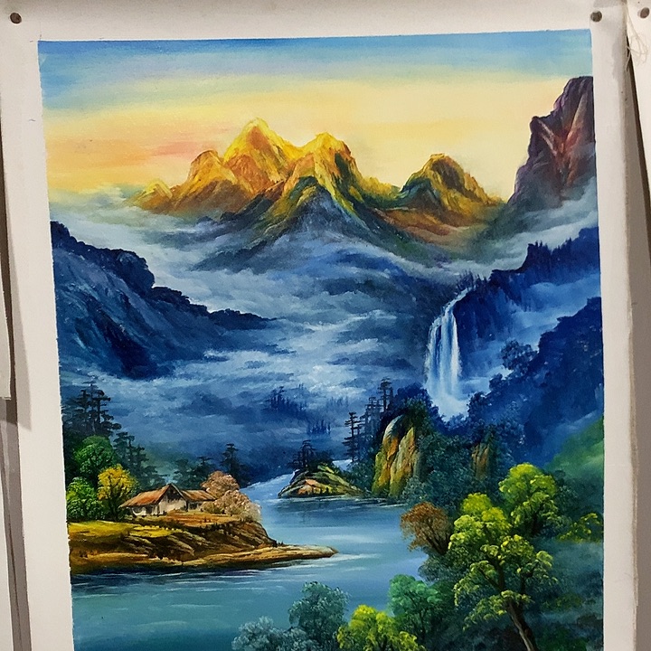 油画50*60手绘油画