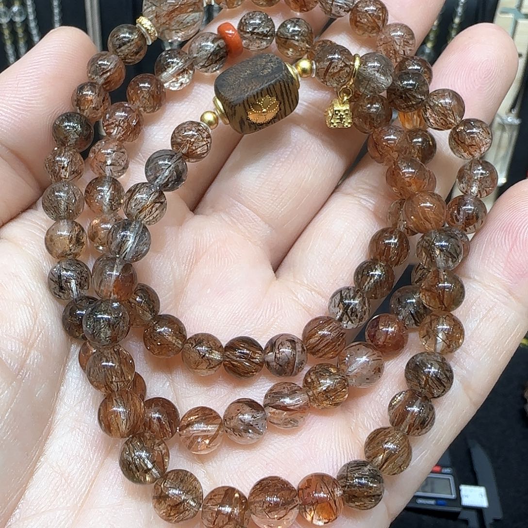 水晶手链未镶嵌天然