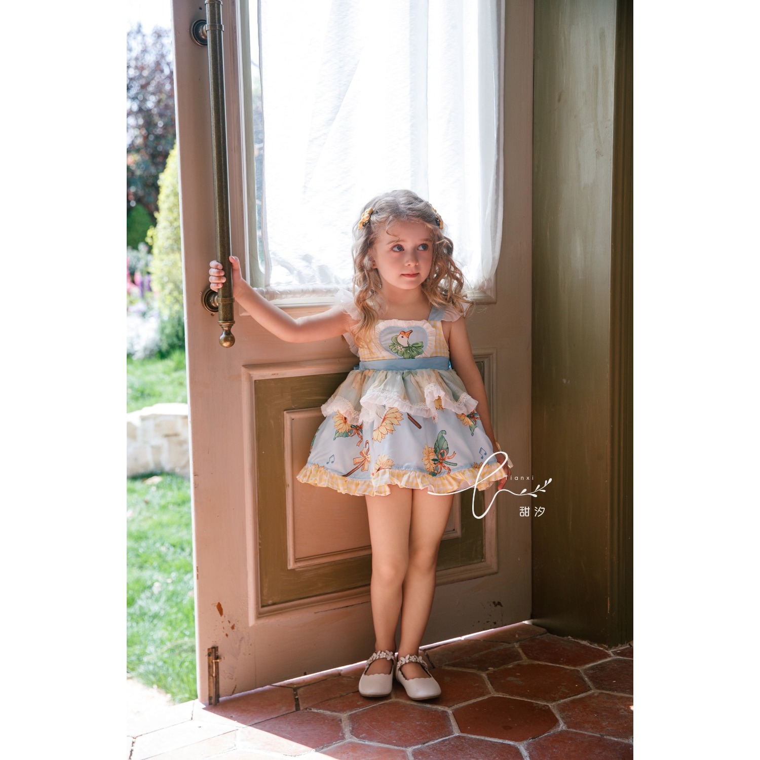 甜汐·25夏~卡通裙子86078