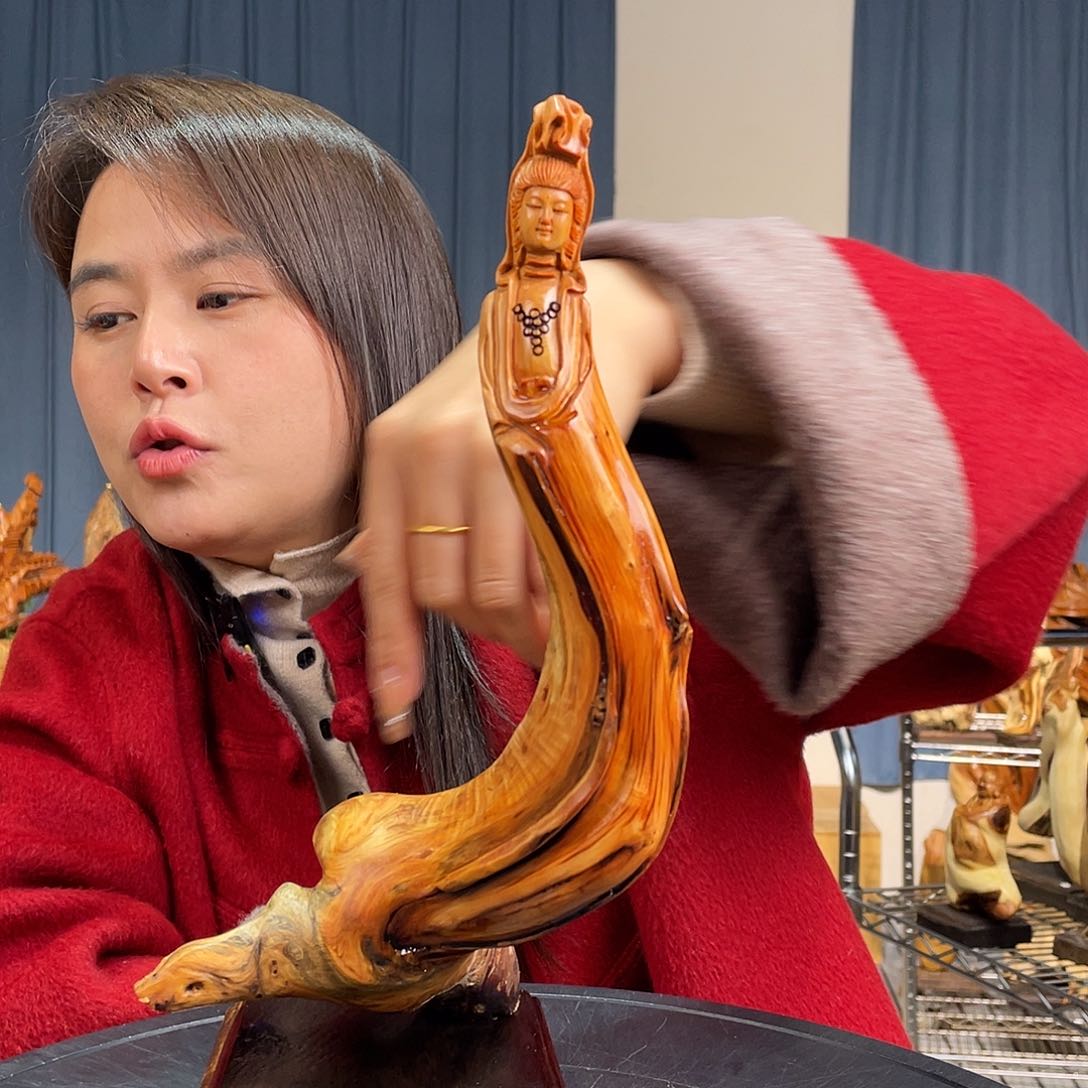 柏木（崖柏）随型摆件