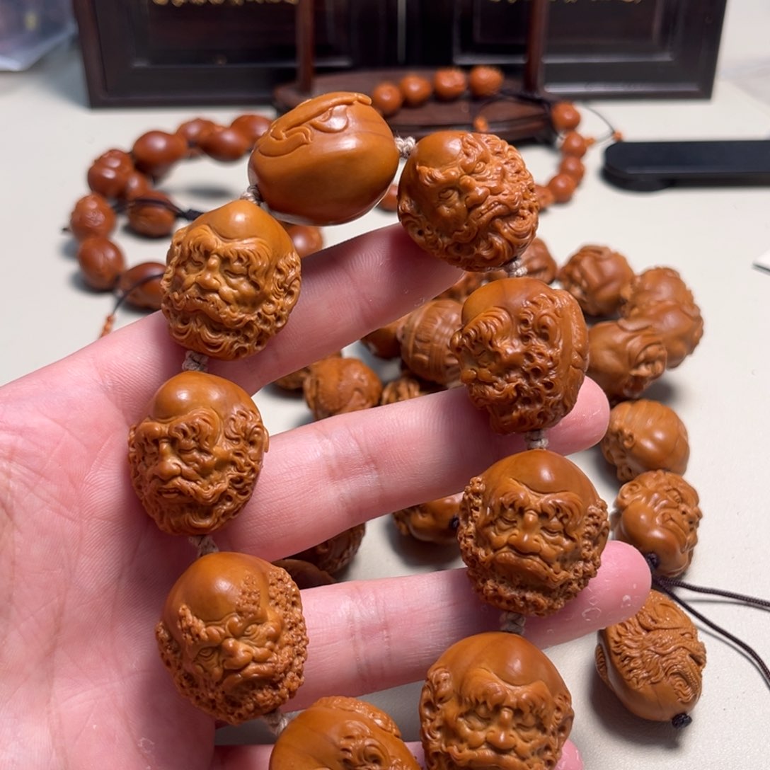 橄榄核吊坠用****6百兽达摩