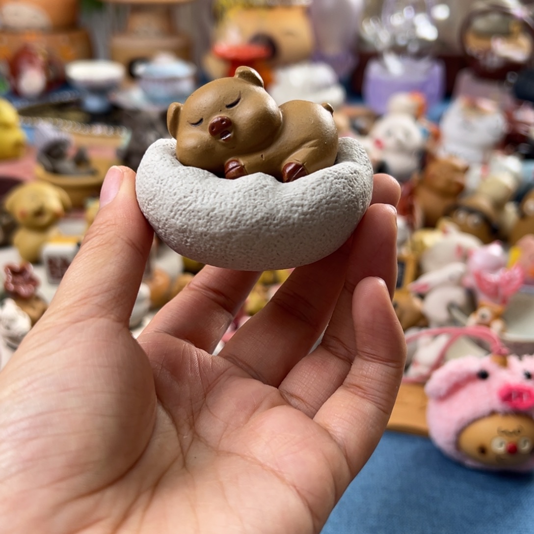 紫砂茶宠手工制作