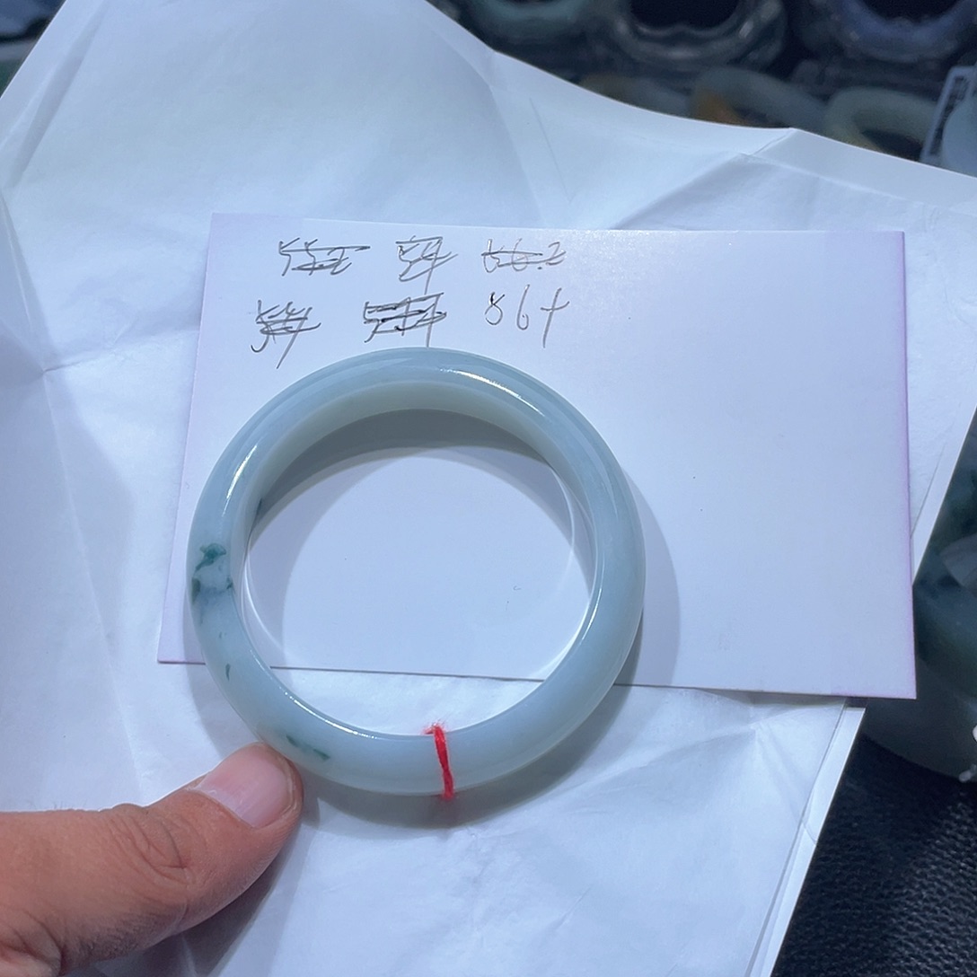 翡翠未镶嵌手镯天然翡翠手镯