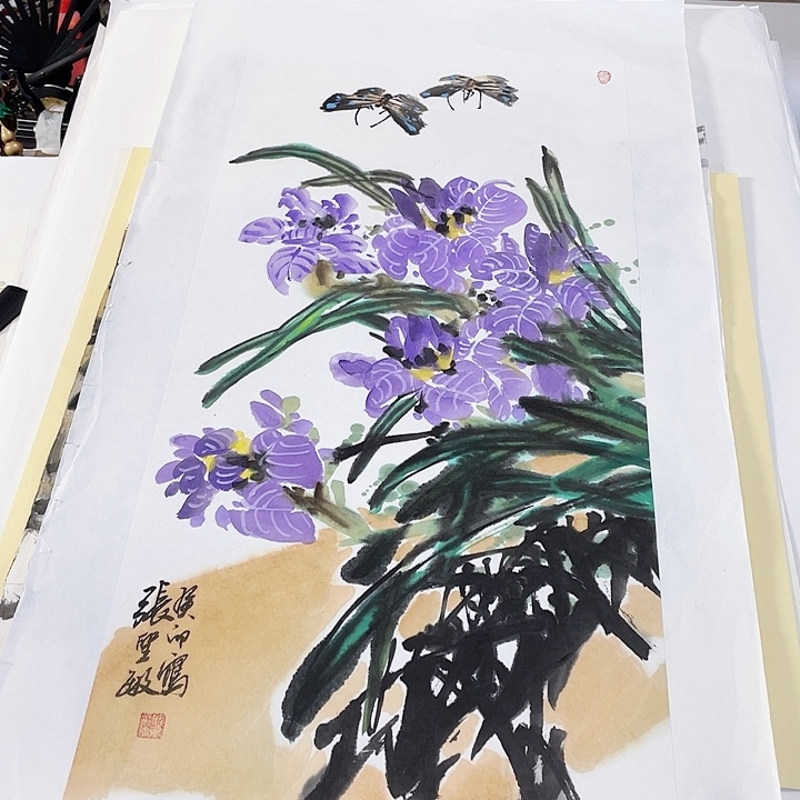 国画张圣敏先生纯手绘作品