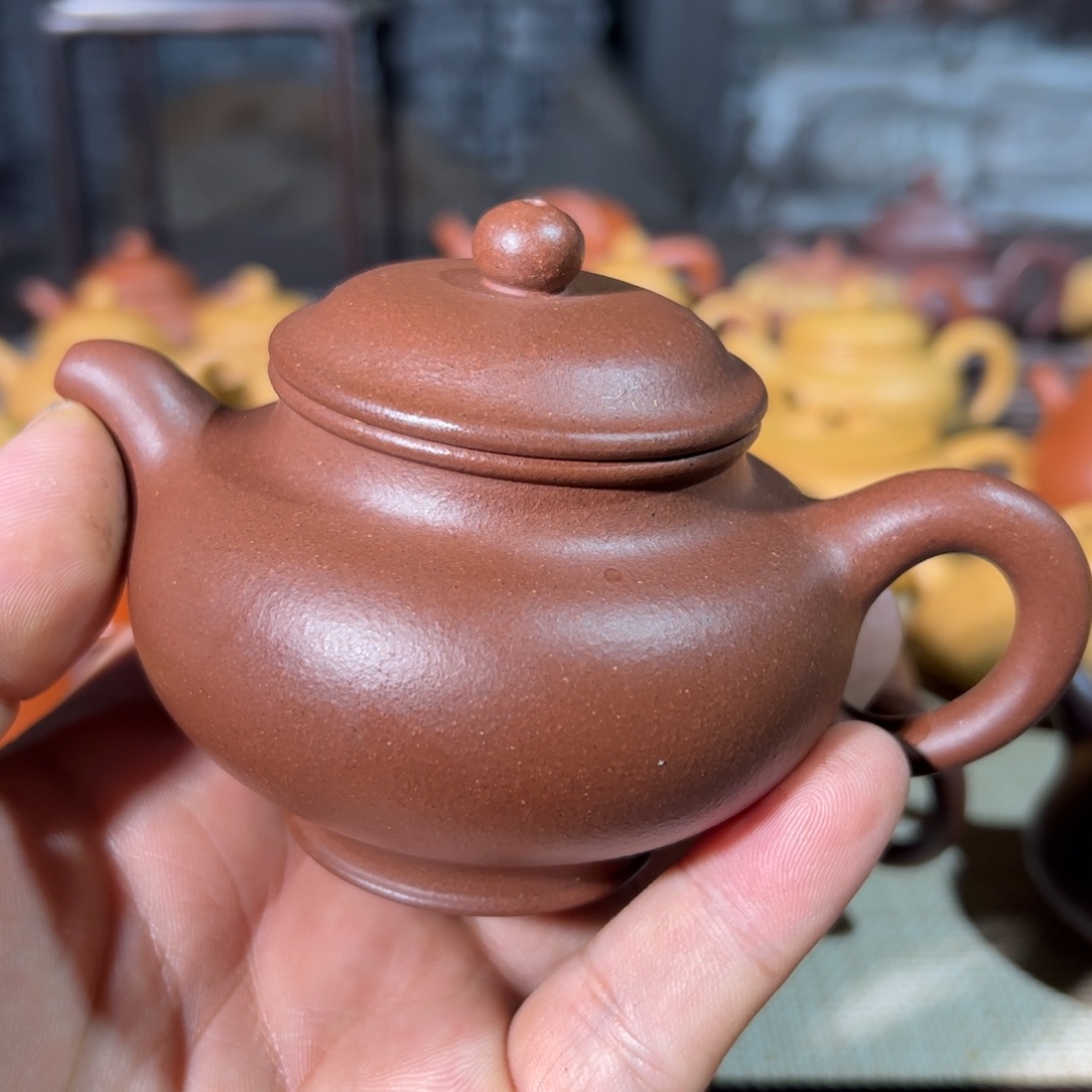 茶壶紫砂全手制作