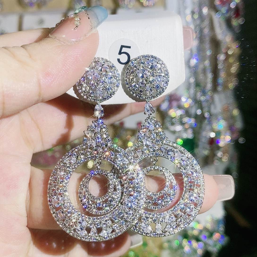 铜合金925银锆石