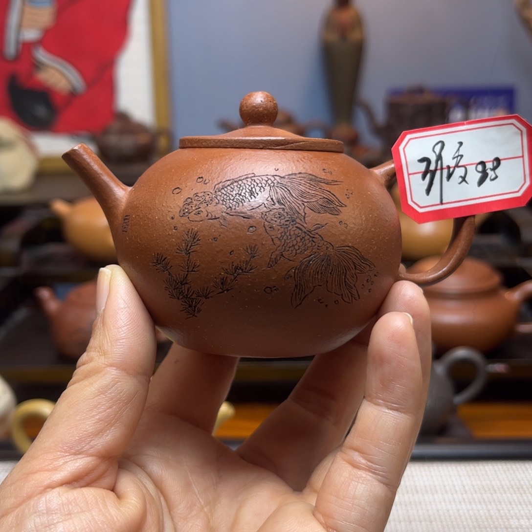 紫砂茶壶紫砂茶具半手工制作