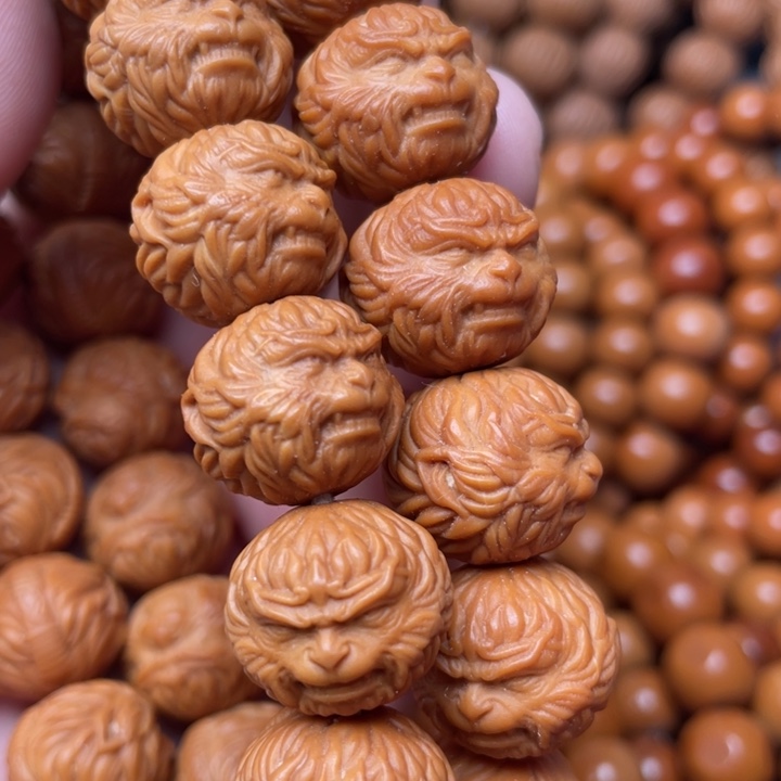 猴头核桃手串用****?黑神