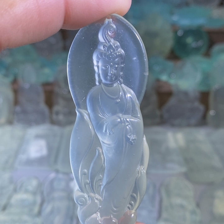 岫玉吊坠未镶嵌吊坠