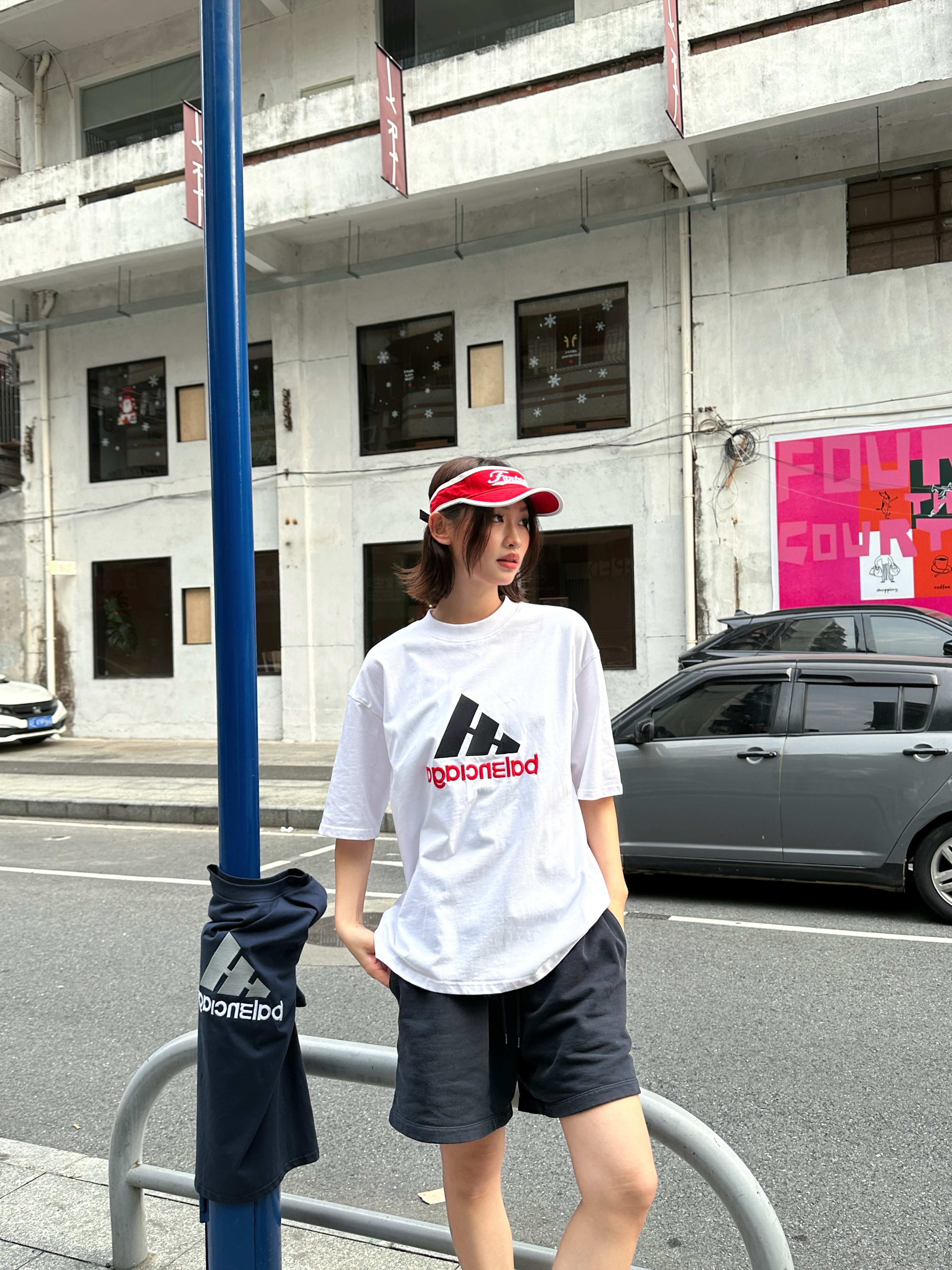 8爷经典AD联名刺绣短袖