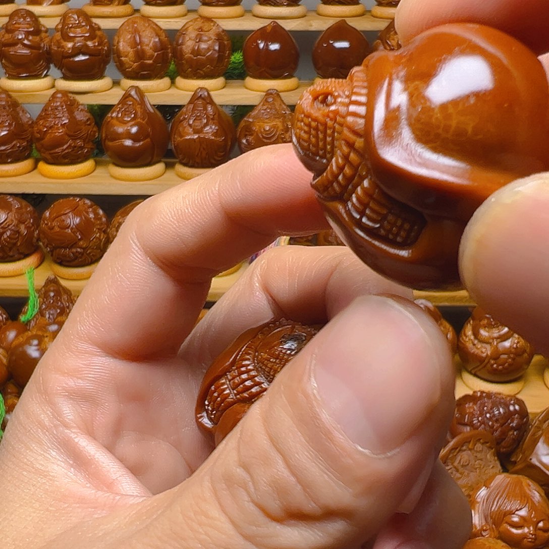 手串/手链橄榄核帝王龟龟3.6一对