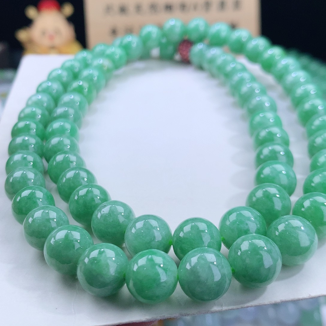 翡翠手链未镶嵌卡10