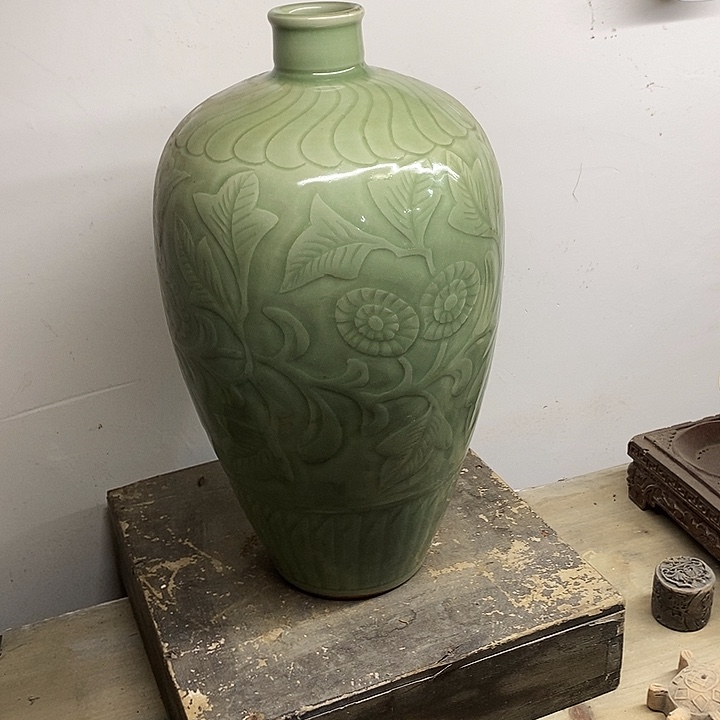 手工艺品琉璃善**物龙泉青瓷龙泉青瓷