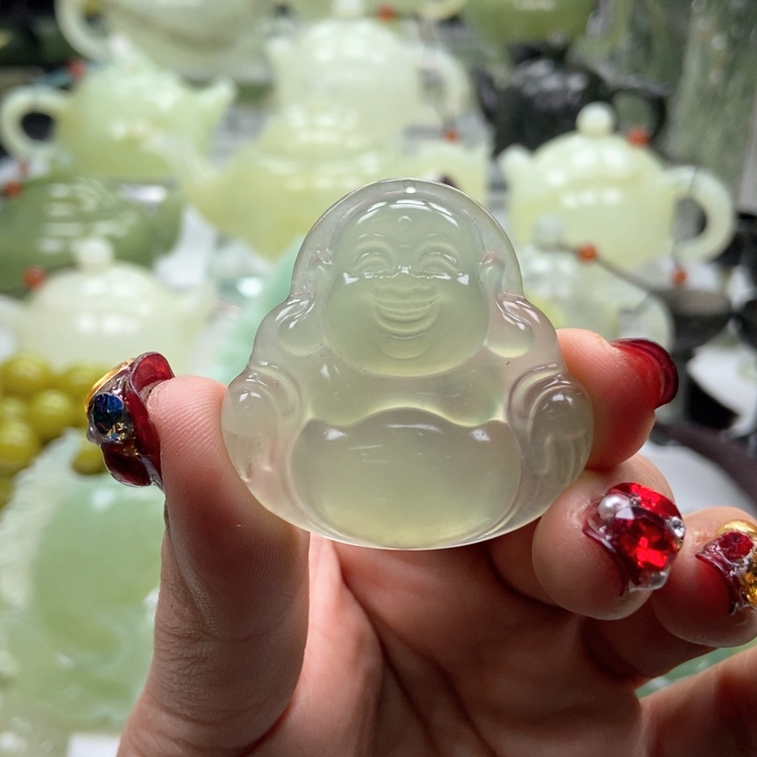 蛇纹石玉手链未镶嵌