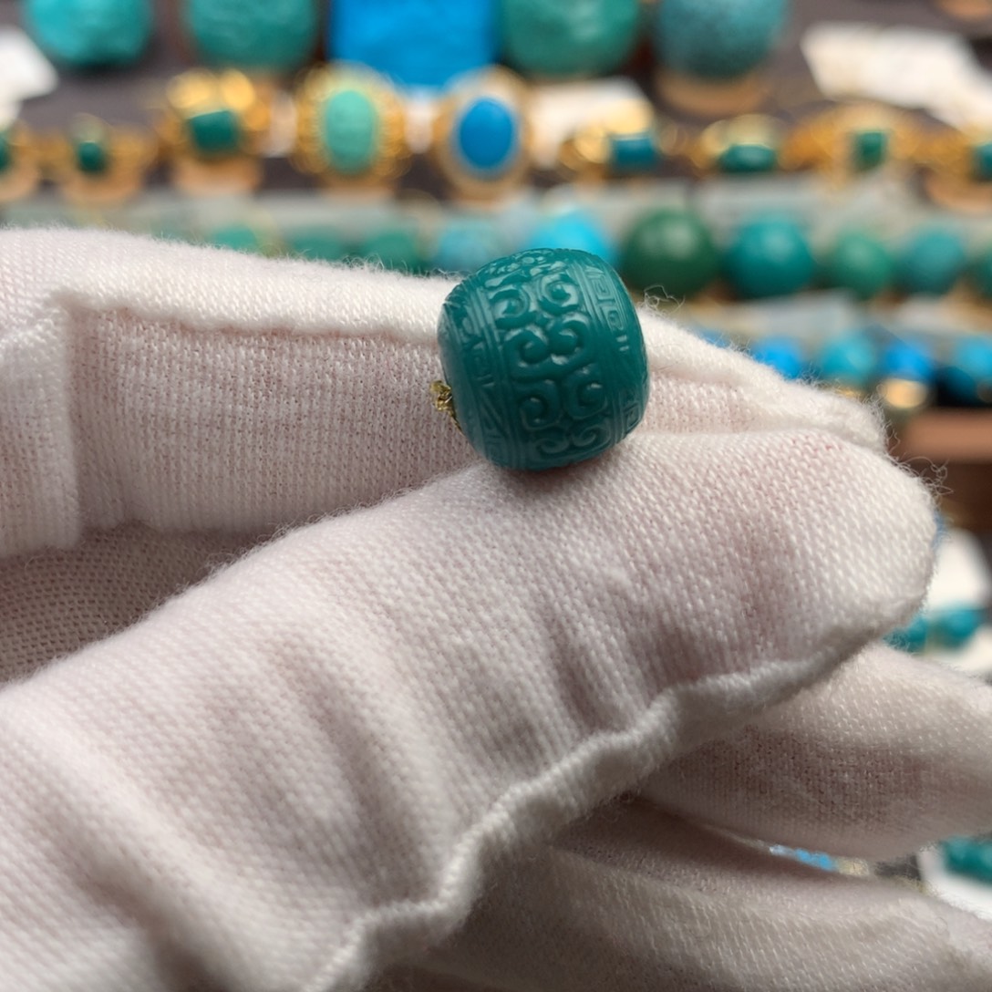 绿松石未镶嵌绿松石11mm