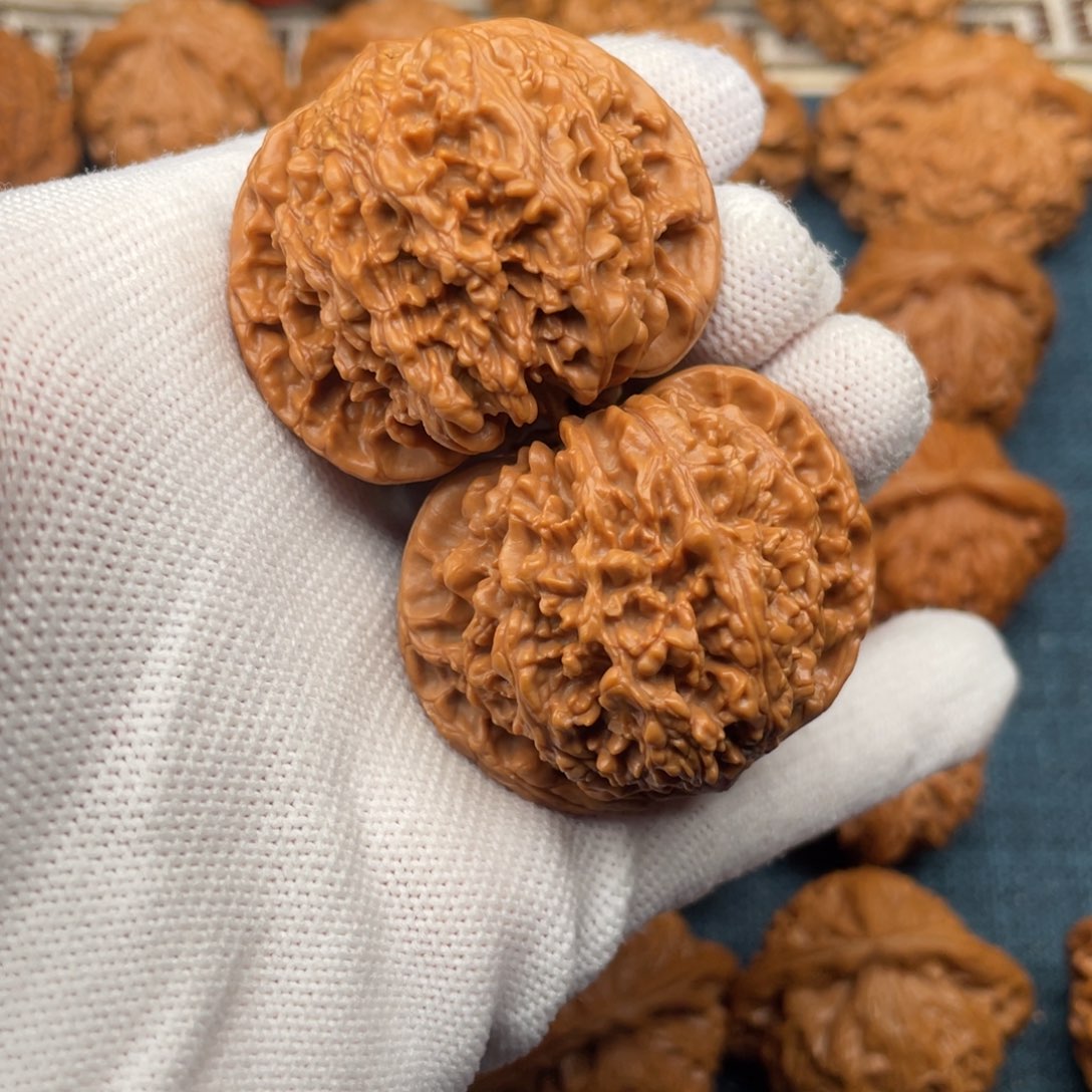 文玩核桃把件43精品球满天星