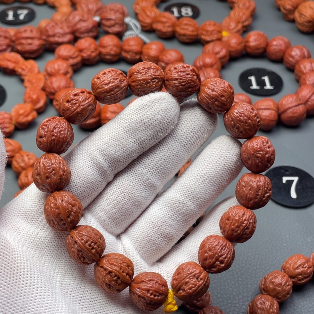 手串文玩核桃野生核桃蚂蚁纹秋子手持